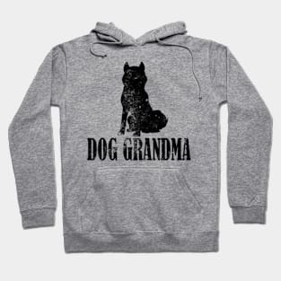 Siberian Husky Dog Grandma Hoodie